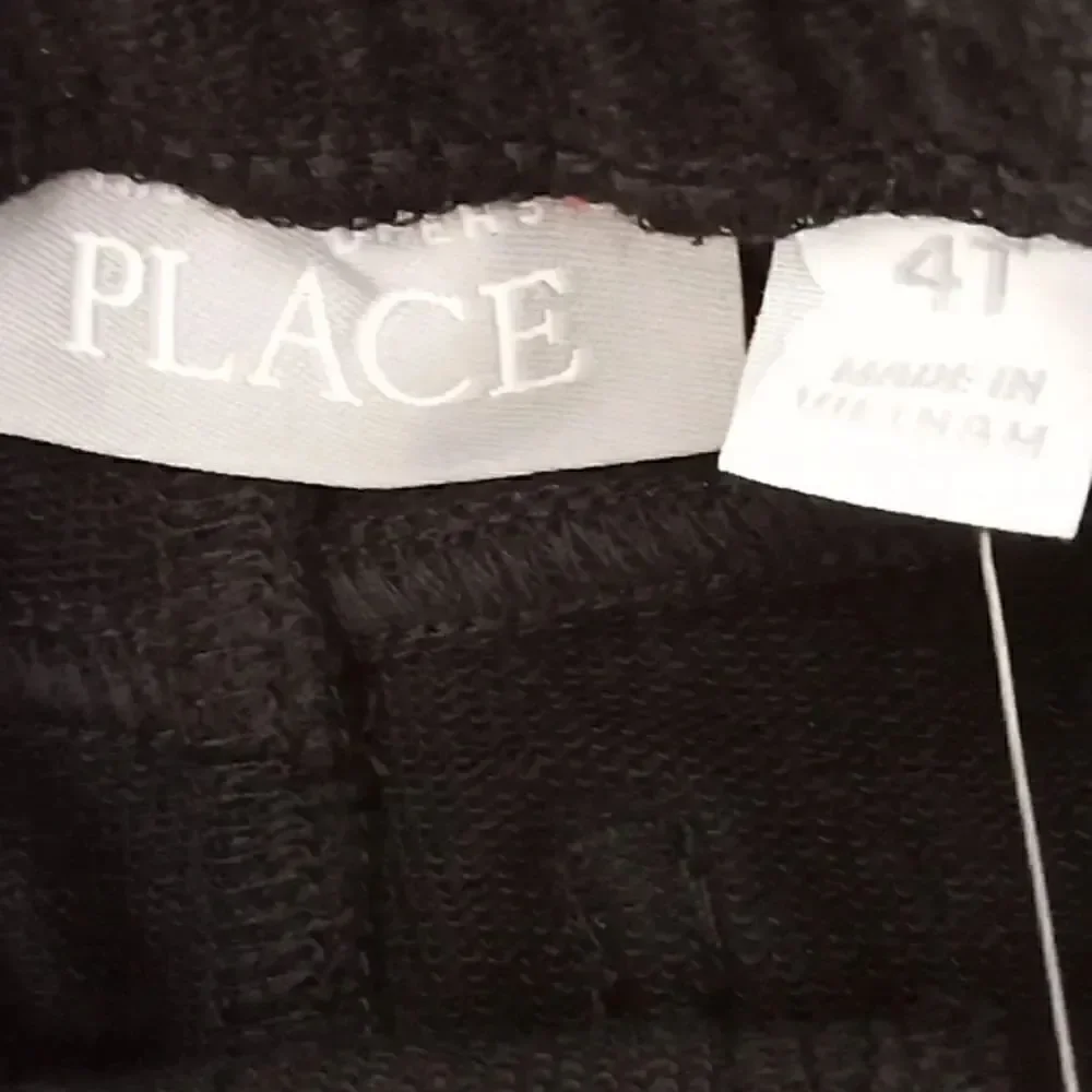 Children's Place long pants jeggings black Sparkle new with tags size 4